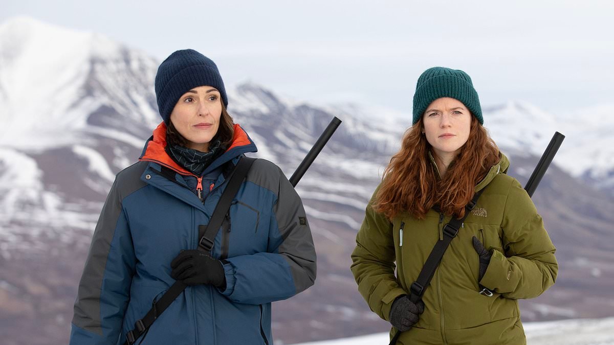 Vigil series three FIRST LOOK: Suranne Jones and Rose Leslie wield rifles on snowy mountains as they investigate shooting at Arctic research station