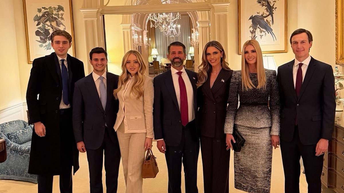 Ivanka Trump makes rare political appearance as she joins family at State of the Union after ditching DC for Miami