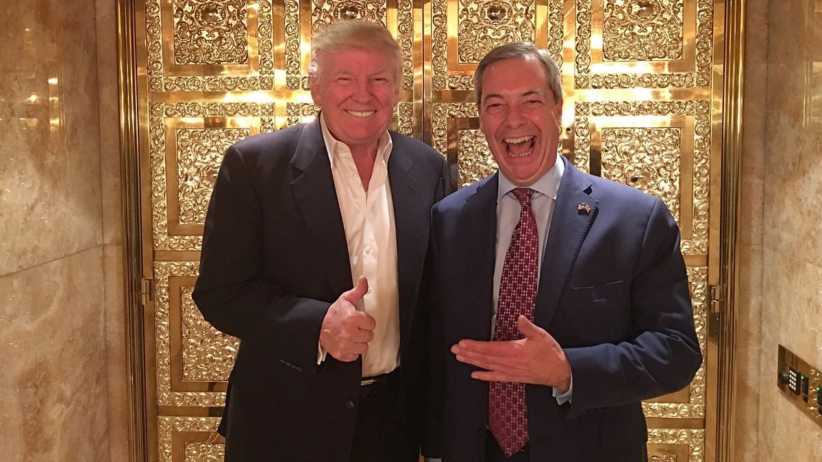 STEPHEN GLOVER: Farage cosied up to Trump and praised Putin. I doubt that he would stand up to tyrants... unlike Kemi