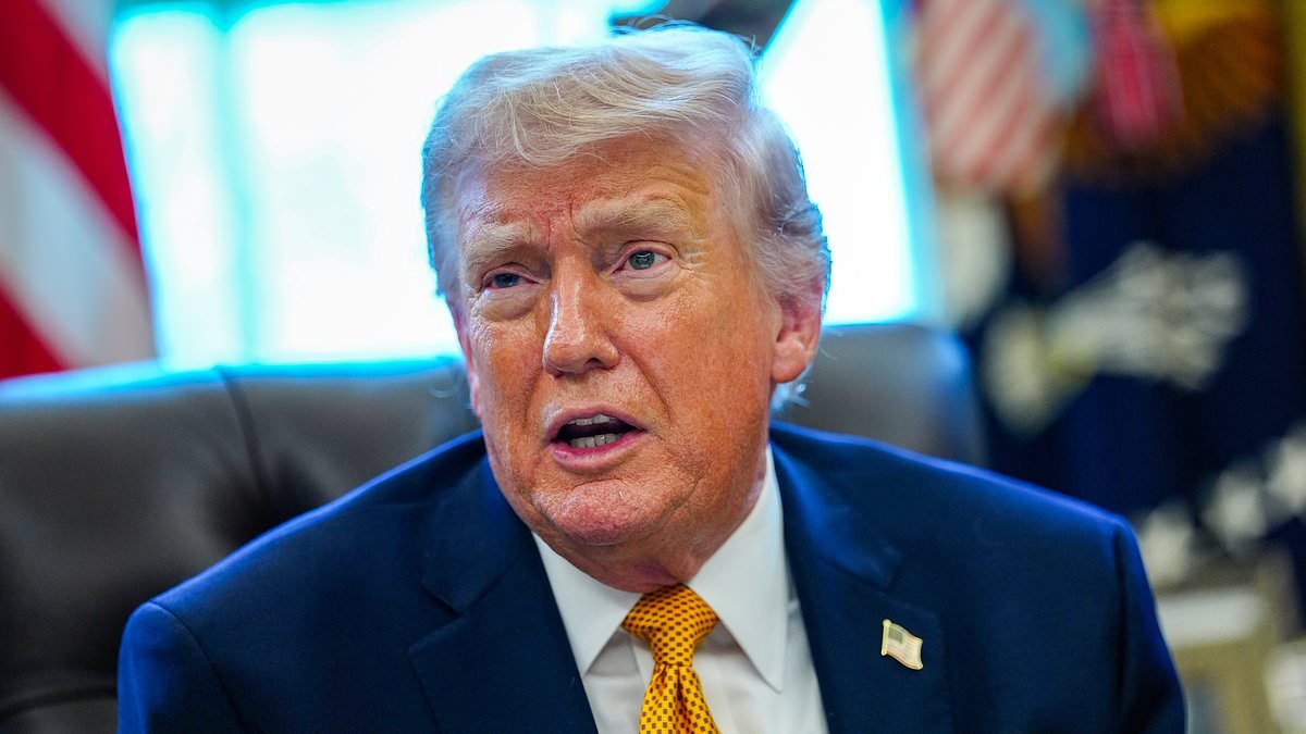 Donald Trump threatens new war with China... over flirty skater skirts