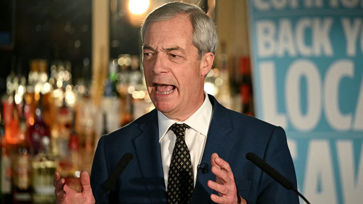 Reform vows to 'end the rot' of thousands of pub closures with £3billion of hospitality tax cuts funded by reinstating two-child benefit cap