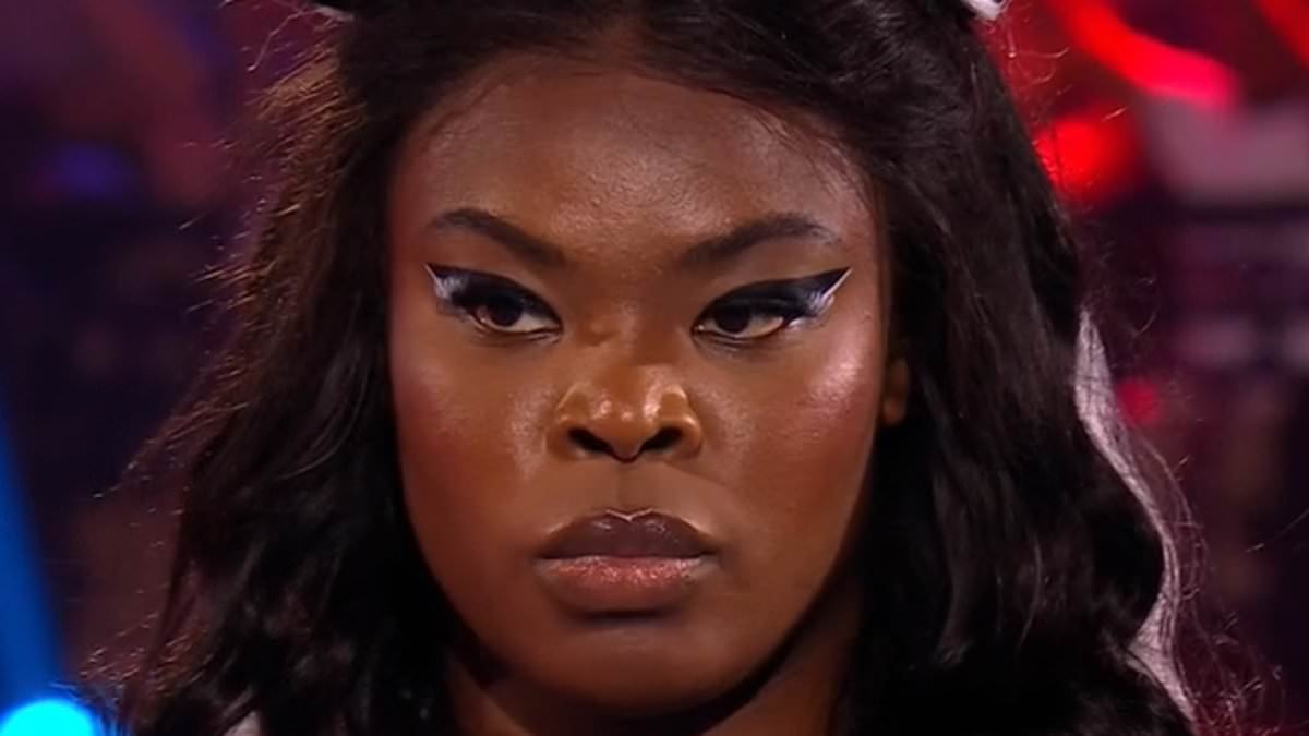 Gladiators star is issued with a stern warning for breaking the rules as she STORMS OFF the stage after contender makes history with win