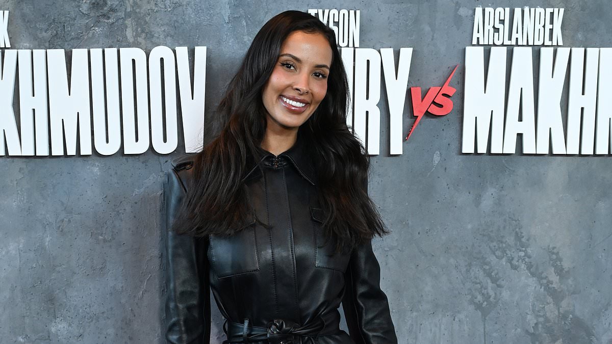 Maya Jama and Ronnie Wood lead star-studded guests arriving at Tyson Fury's comeback fight against Arslanbek Makhmudov