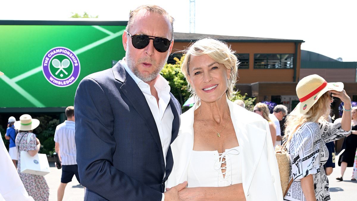 Robin Wright's tranquil new life in the English countryside after ditching 's**tshow' America and settling down with architect boyfriend as thrice-divorced star reveals she's happier than ever on her 60th birthday