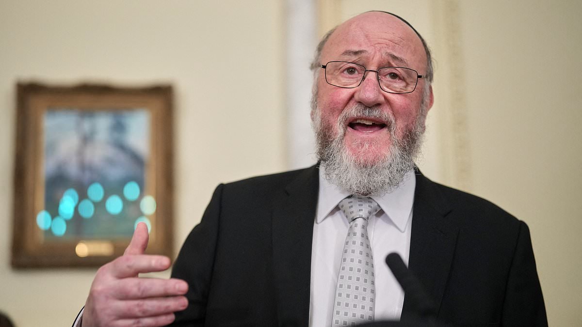 Calling Israel-Gaza war a 'genocide' reduces 'humanities gravest crime to a political insult', Chief Rabbi says