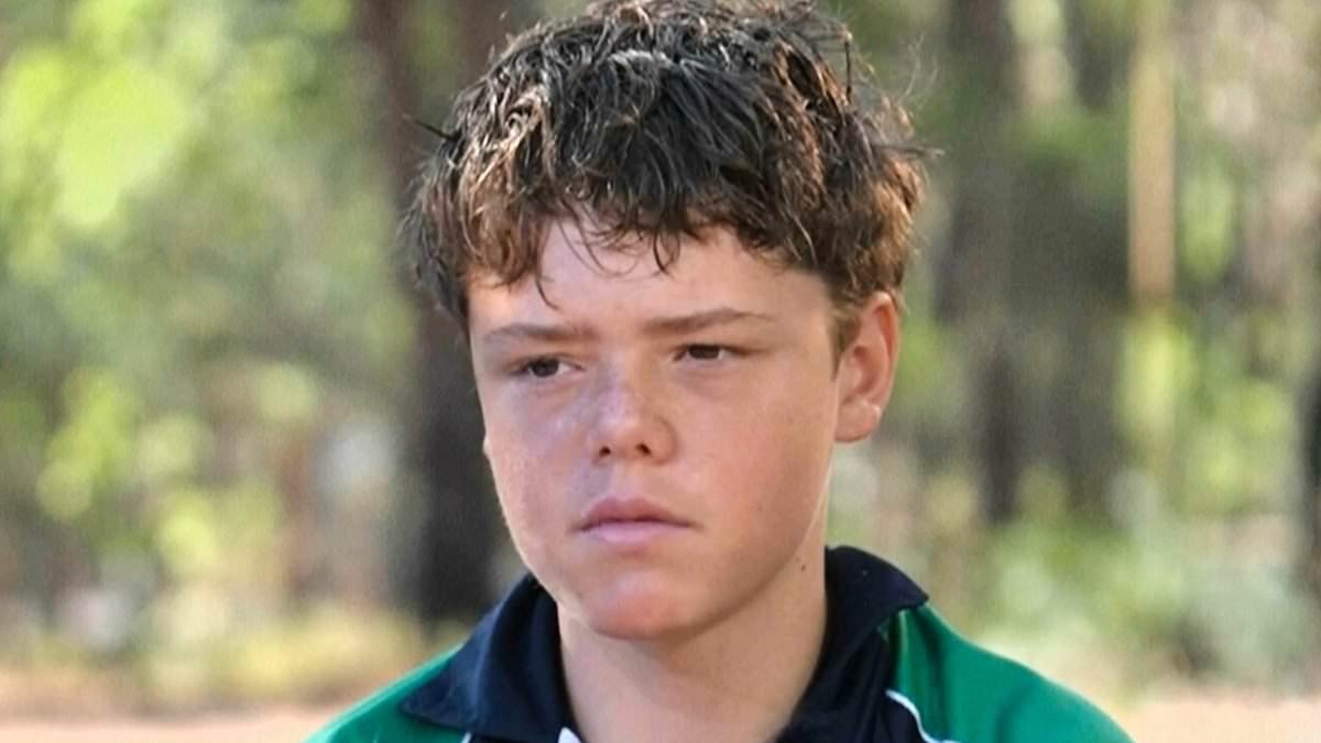 Hero teen who swam four kilometres in rough seas to save his family FAILED a state swimming program - as Aussies slam beachgoers who failed to help