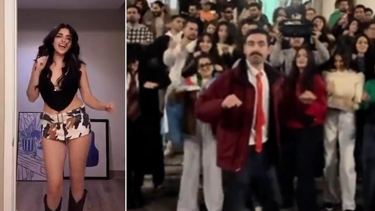 Iranians flood social media with videos of them 'doing the Trump dance' to thank president for eliminating Khamenei