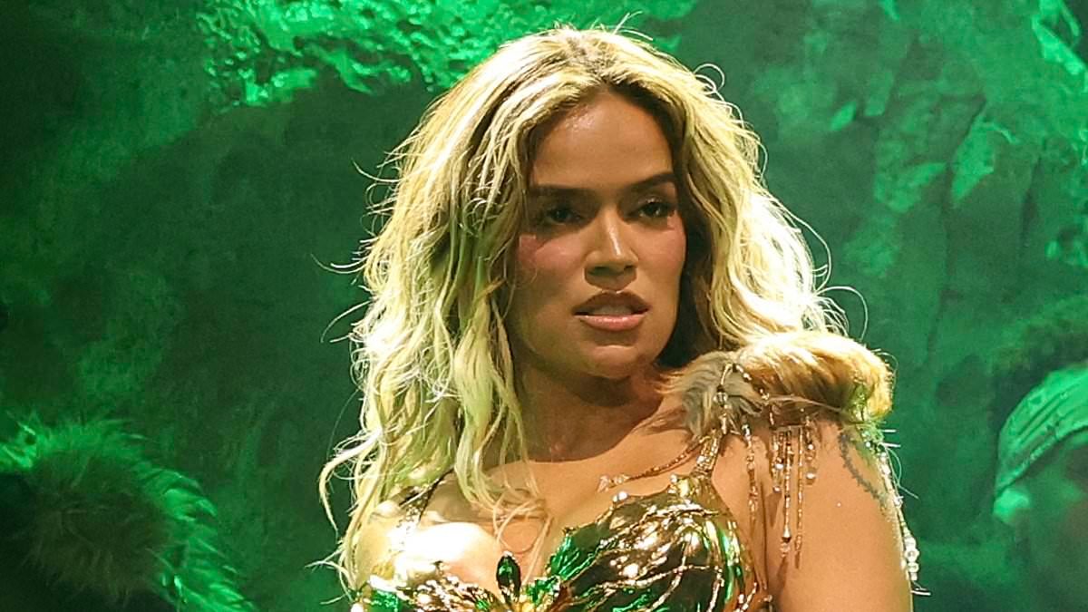 Karol G tells 'struggling' Latino community to 'not feel fear' during historic Coachella set after Justin Bieber's lackluster show