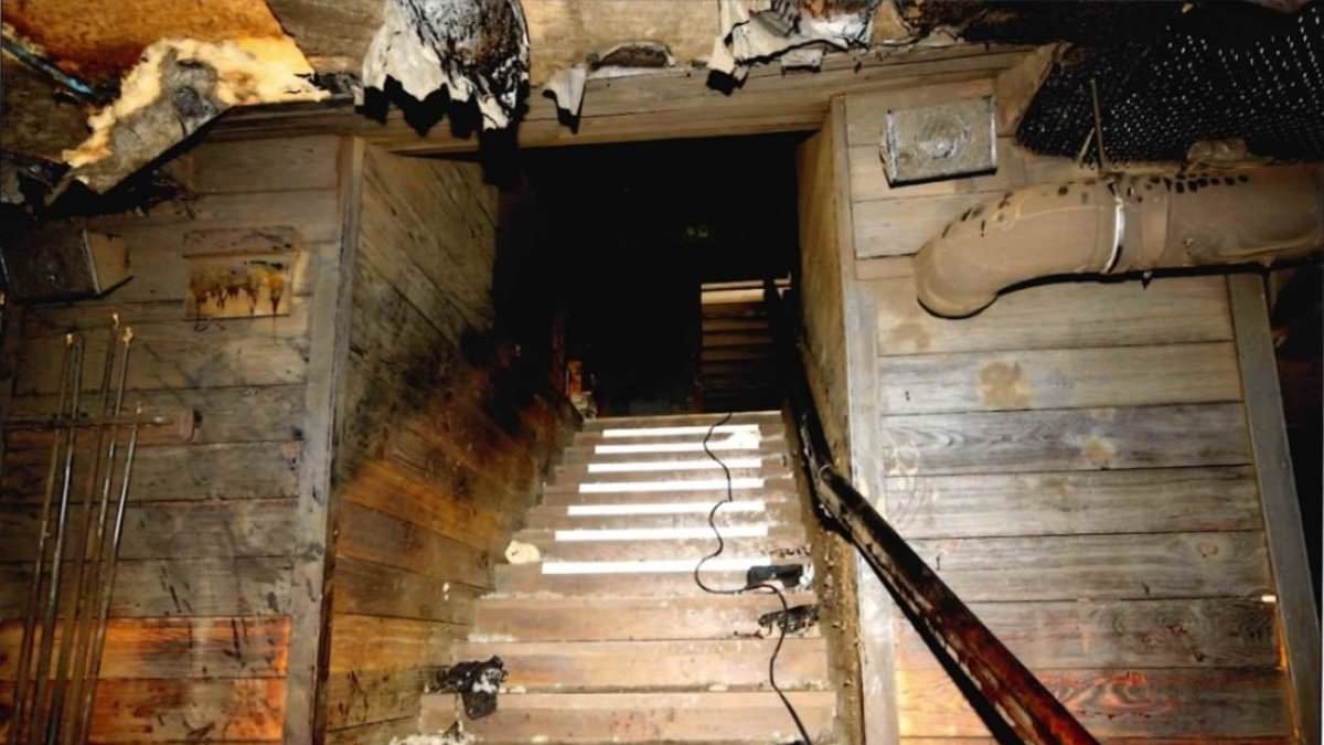 Inside Swiss bar where 41 people were killed in New Year's Eve inferno: Shocking photos reveal charred remains of tragic nightclub