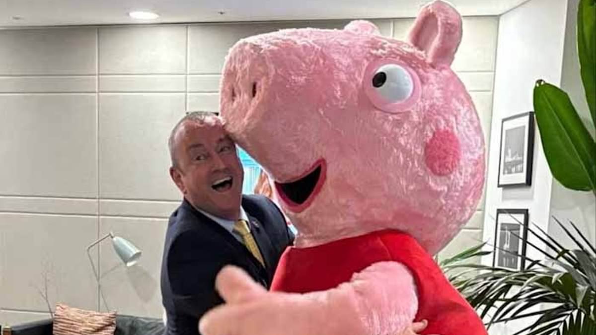 Battersea Power Station boss was sacked because of 'unbecoming' conduct including hugging Peppa Pig at a store opening, tribunal told