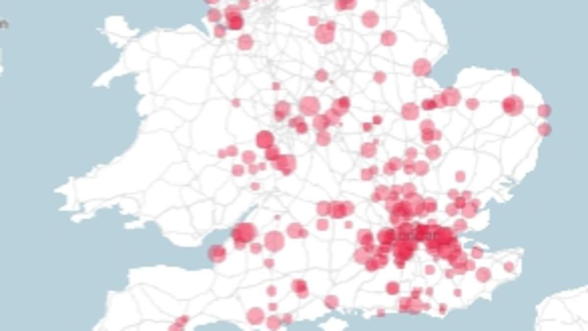 All of England's 276 public Traveller sites mapped - so is there one near YOU?