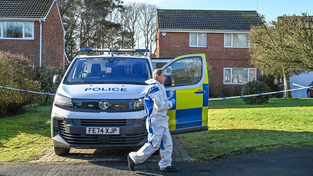 Revealed: Pensioner, 84, murdered in her own home in quiet Shropshire village had not been seen by neighbours since Christmas