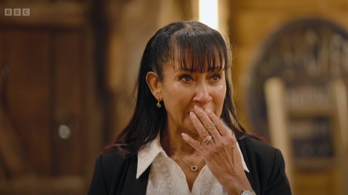 The Repair Shop guest breaks down in tears and is left feeling 'like she's been kicked in the stomach' as she honours her late mum's final wish