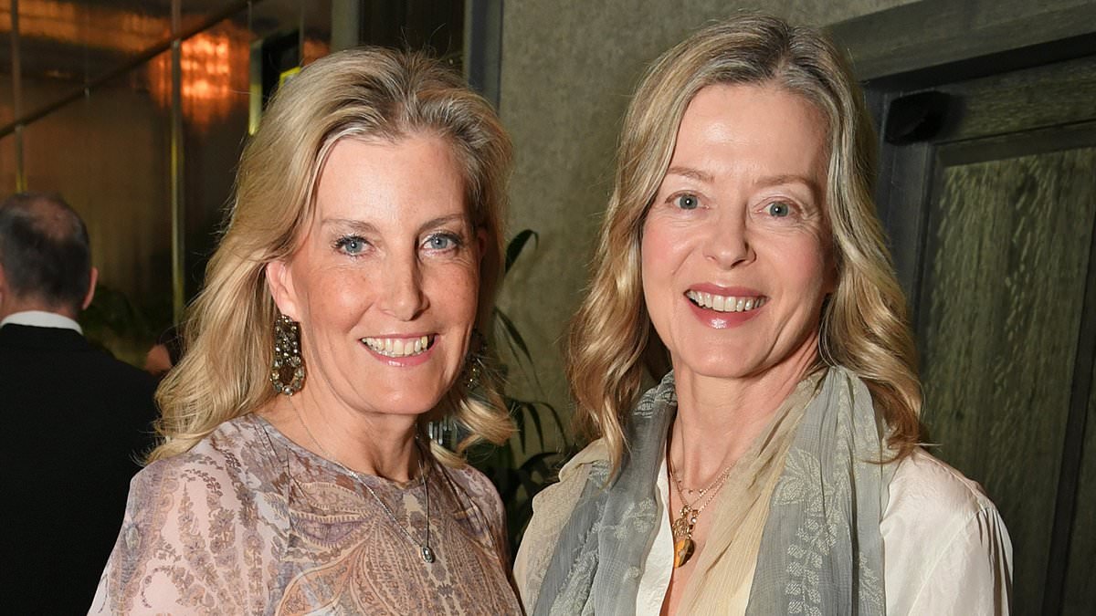 Royal ladies night out! Duchess of Edinburgh makes rare joint appearance with Lady Helen Taylor at Dr Jane Goodall gala