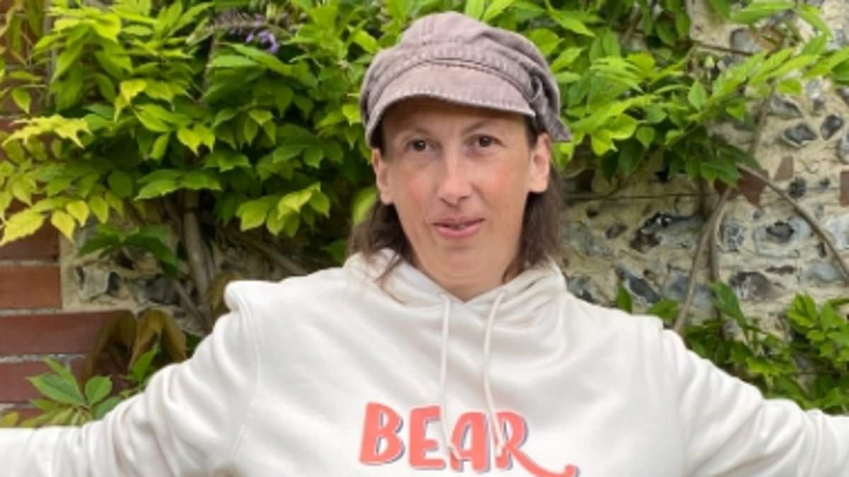Miranda Hart shows off her slimline figure after detailing 'shame' around gaining weight amid her battle with Lyme disease