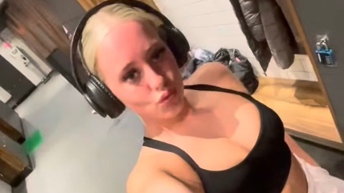 Fitness influencer, 21, sparks fury after footage of her shouting 'vile' racist abuse at passersby in the street goes viral