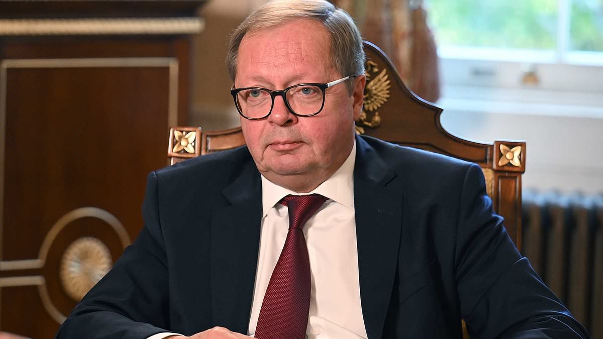 Vladimir Putin's ambassador hauled into Foreign Office as Britain kicks out Russian diplomat in tit-for-tat move after Moscow's action against UK staff
