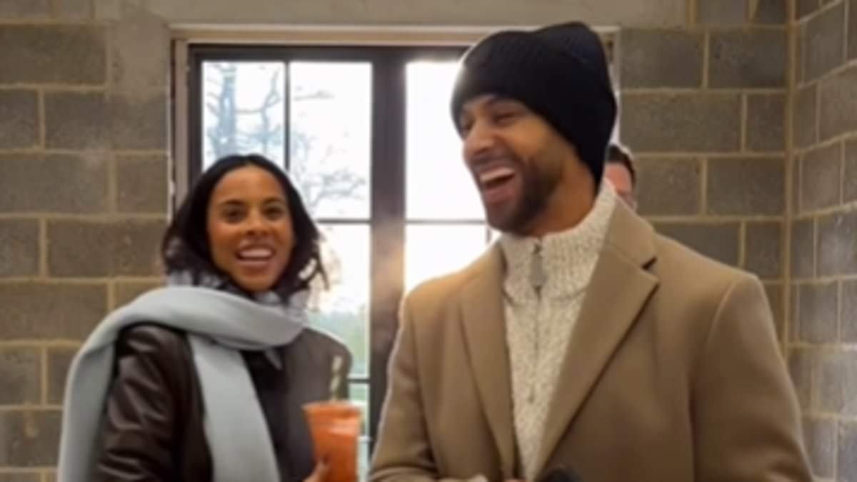 Rochelle Humes takes fans inside the building of her 'forever home' after two years of work on the brand new mansion