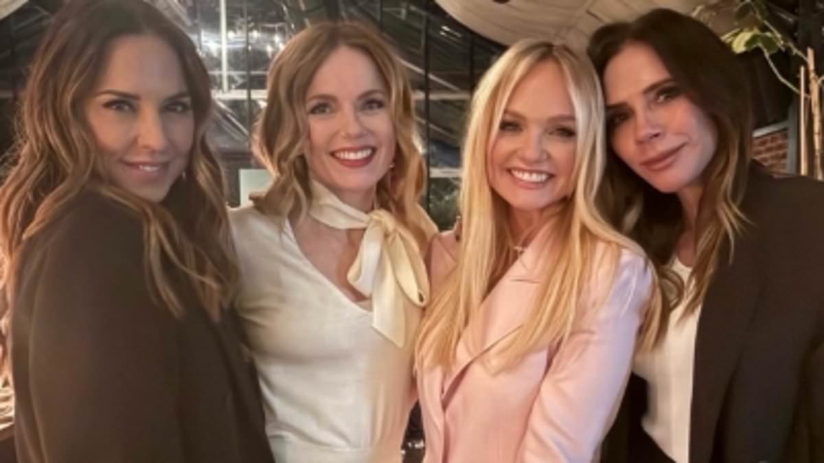 Victoria Beckham breaks cover as she parties with Spice Girls at Emma Bunton's 50th birthday after Brooklyn's bombshell statement left her 'devastated'