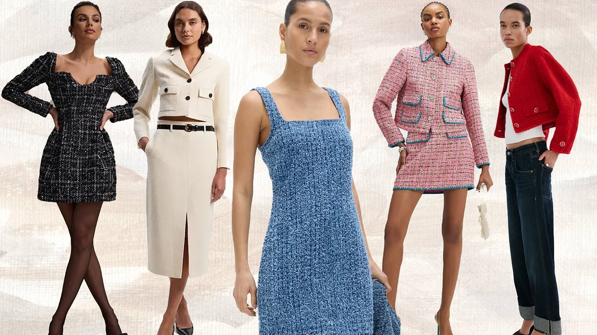 Where to get Chanel style on a high street budget including the £38 M&S bouclé dress that's flying off the shelves