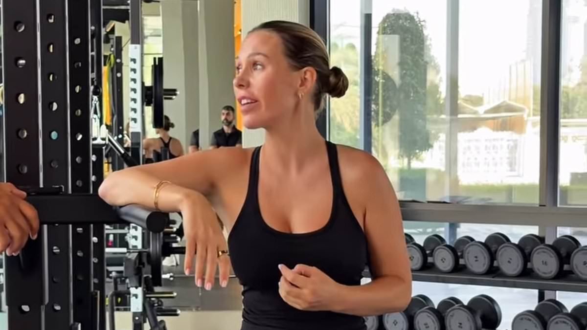 Kate and Rio Ferdinand finally return to war-torn Dubai after travelling to the Maldives, London and Portugal for a 'nervous system reset' amid Iranian drone attacks