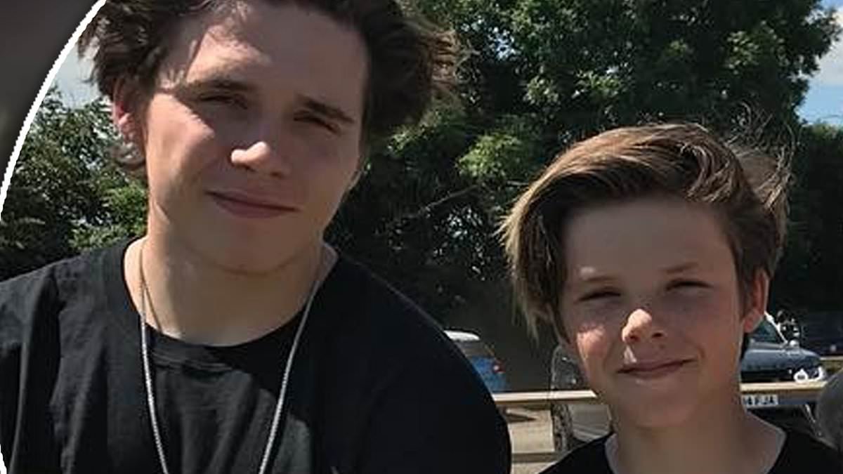 Cruz Beckham DELETES video of him and Romeo taking a bold swipe at 'hater' brother Brooklyn... as family's explosive civil war rumbles on