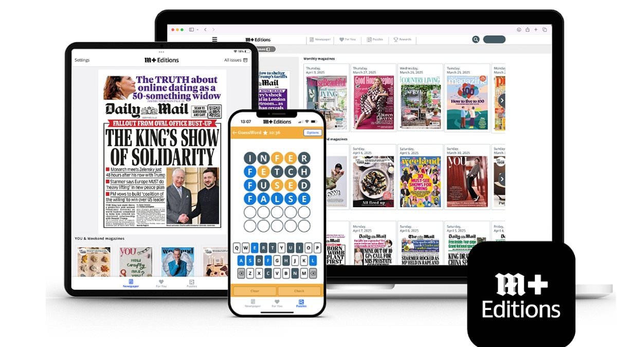 The most addictively brilliant British news apps revealed by new figures: How readers just can't put down The Daily Mail's apps... and the fiendish puzzles, extras and stories that make them so compelling