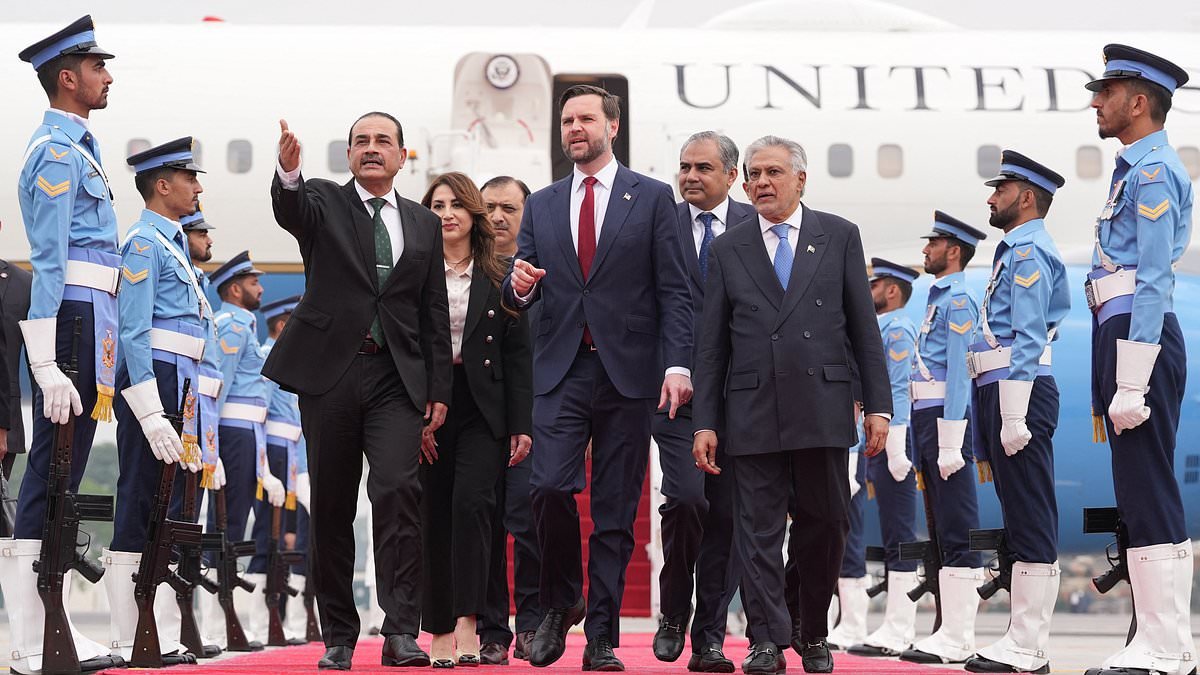 JD Vance lands in Pakistan as peace talks hang in balance