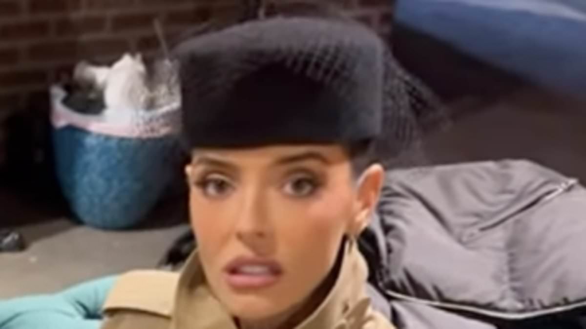 Maura Higgins rages as she finds a smashed croissant in her Hermès Birkin in hilarious BTS clip from Traitors US