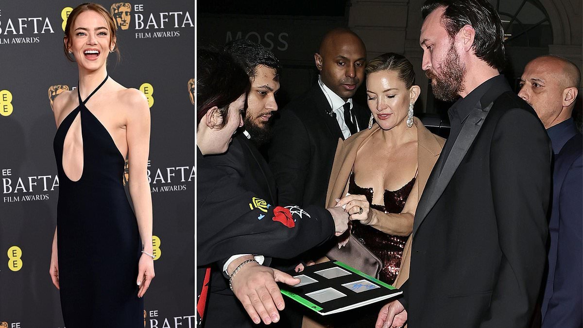 OLIVIA KEMP: Vanishing A-listers and piles of uneaten food at the most sober Bafta party ever