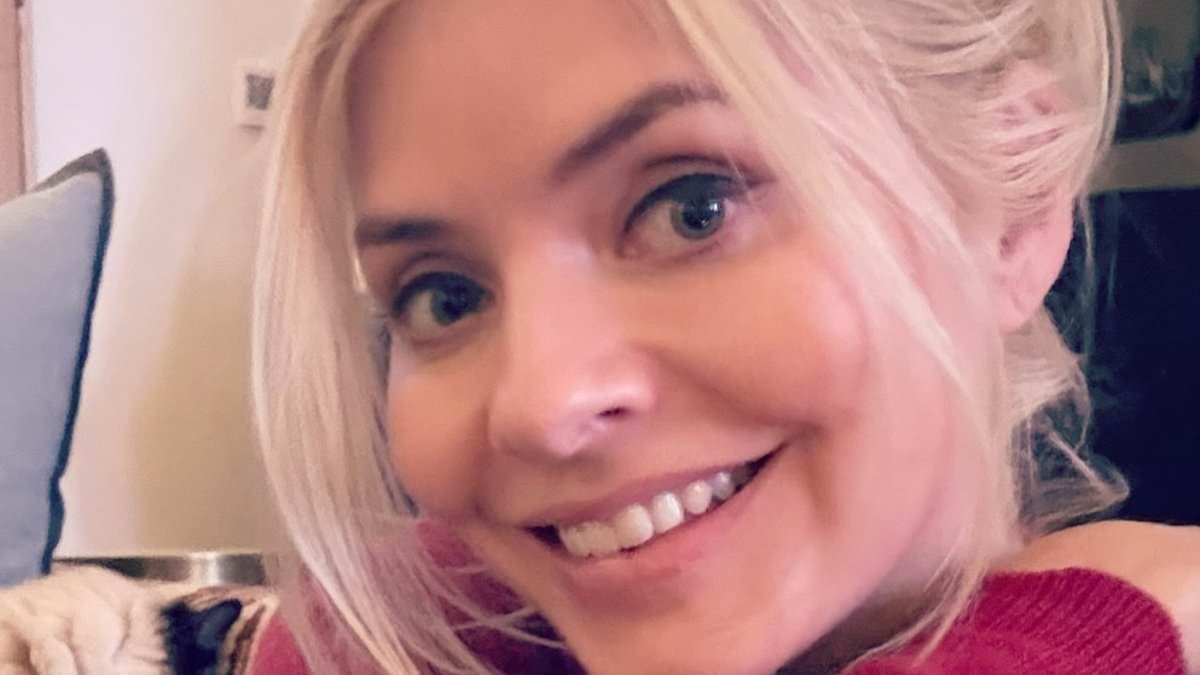 Holly Willoughby says she's feeling 'eternally grateful' as she reflects on her 45th birthday while enjoying a glass of wine and working on a puzzle