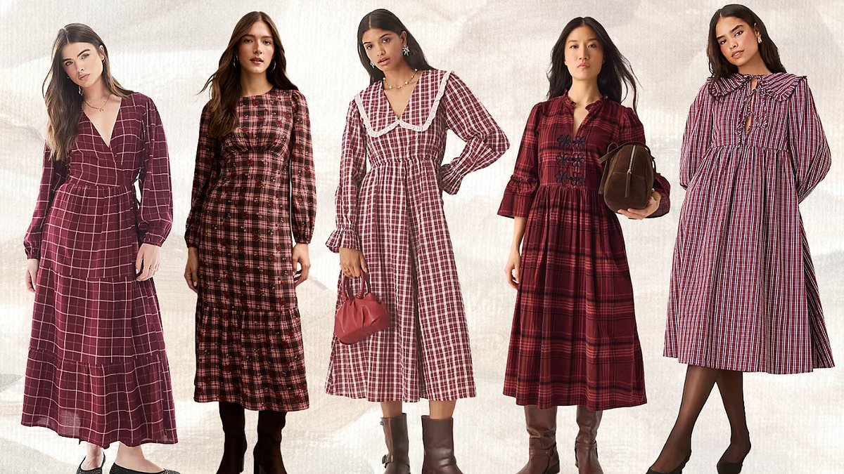 Kate Middleton just rewore her sold-out red houndstooth dress in heartfelt video message - and we've found similar styles on the high street