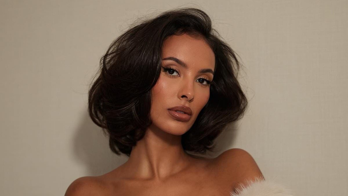 Maya Jama ditches her BRITs dress and poses nude in just her fur stole as she reflects on presenting an award to 'angel' Olivia Dean