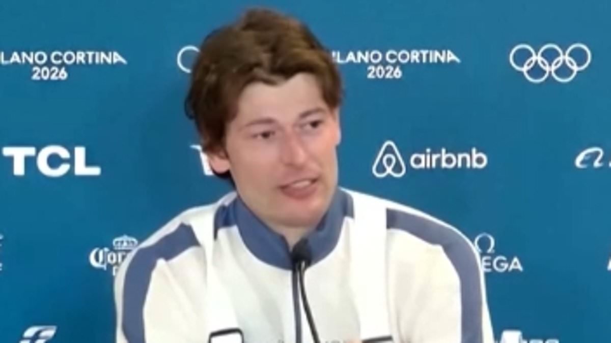 Winter Olympics star who admitted to cheating on his girlfriend says he has not heard from her since his on-air confession and shares hope for 'happy ending'
