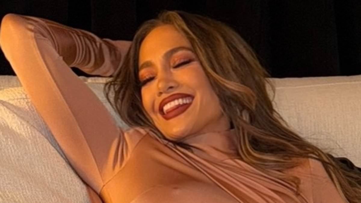 Jennifer Lopez, 56, shows off her toned legs in a nude minidress and killer heels after revealing she finally feels 'free' after Ben Affleck divorce