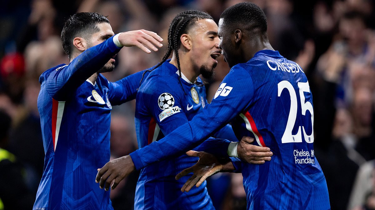 Named: The two Premier League clubs who will DROP OUT of the Champions League's crucial top eight spots, according to Opta's supercomputer