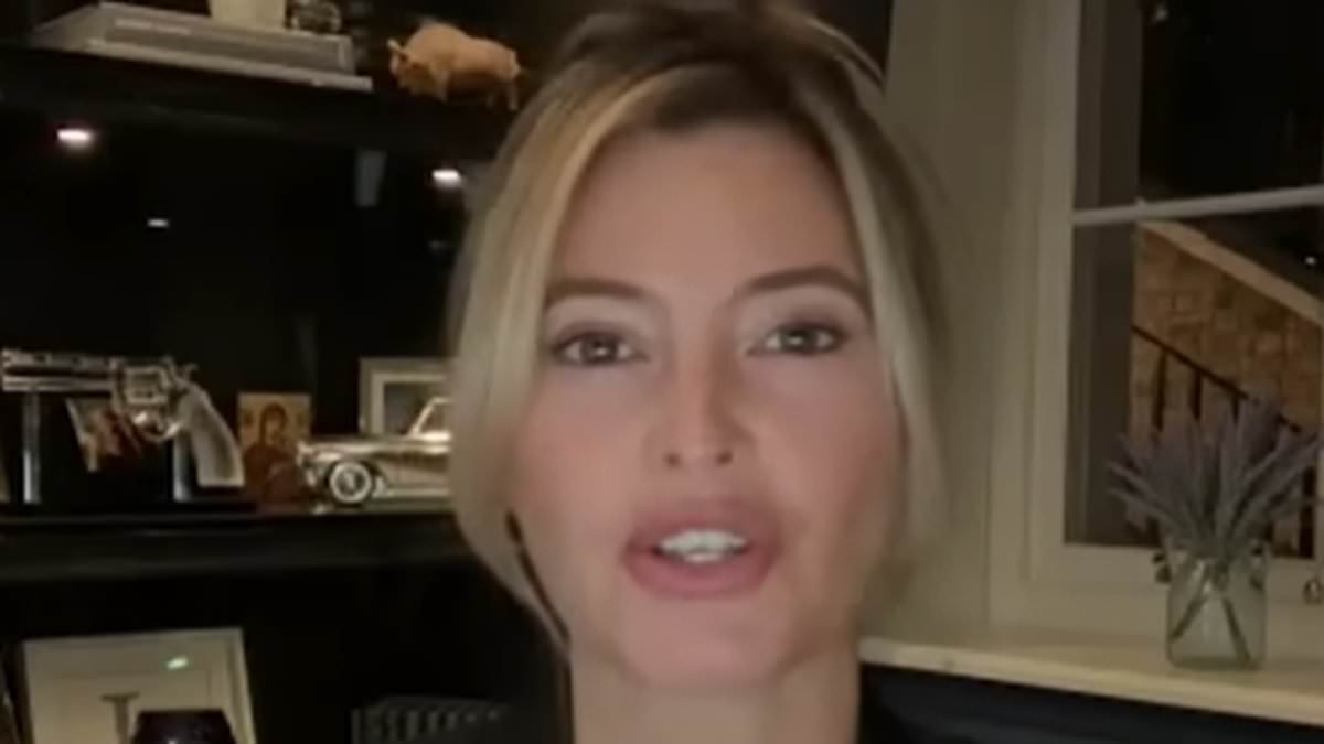 Holly Valance is shut down by GB News host in middle of live interview for using 'disgusting' slur - and doubles down when challenged