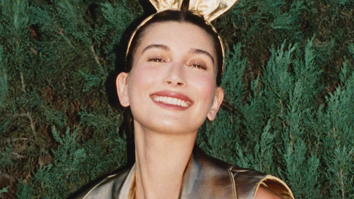 Hailey Bieber reveals some days she 'wants 5 kids' with Justin as she models a Playboy bunny suit