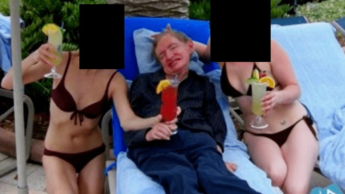 Group of young women who were 'probably Epstein victims' mysteriously turned up at science event attended by Stephen Hawking, a Nobel prize-winning physicist claims