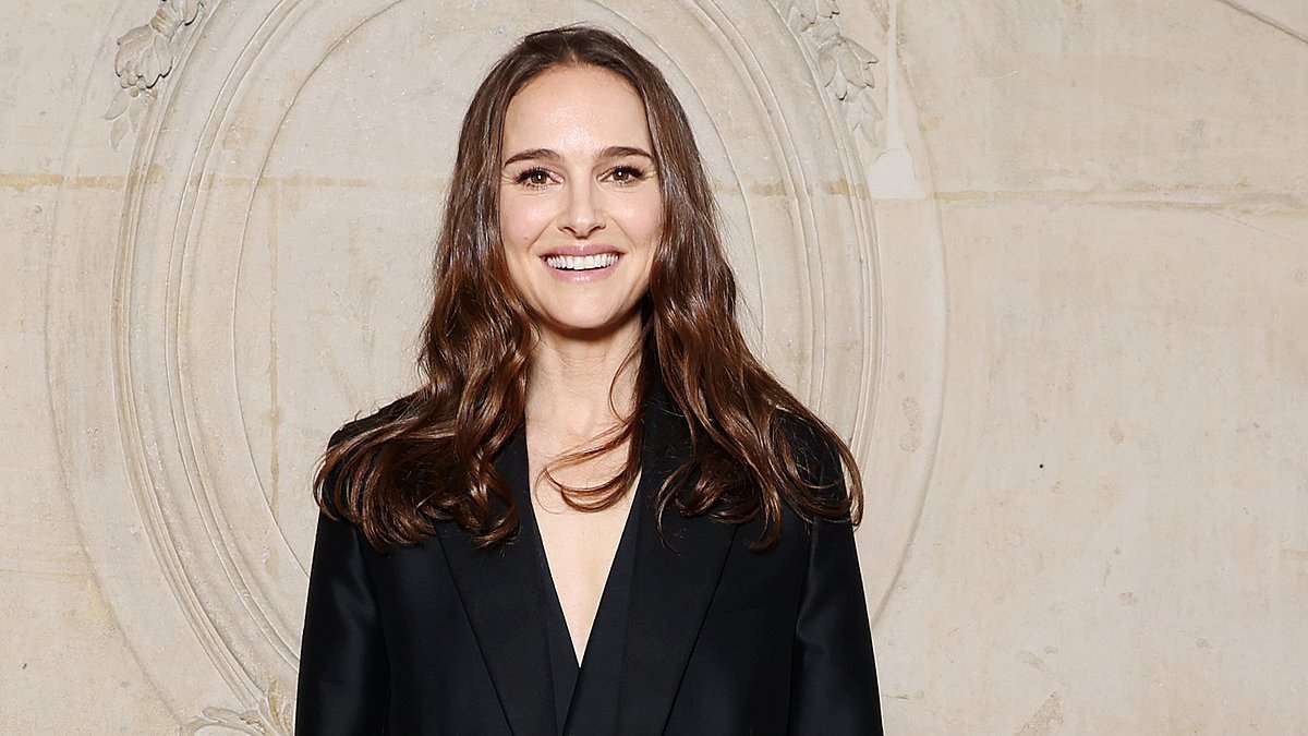 Natalie Portman, 44, announces she is pregnant with her third child with partner Tanguy Destable adding it is a 'miracle'
