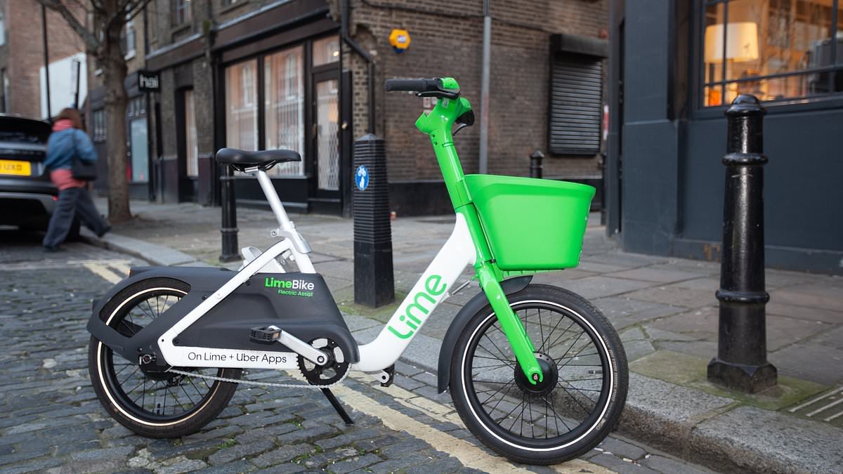 Controversial bike hire firm Lime unveil new smaller and lighter bicycles after users reported spate of injuries from heavier predecessors