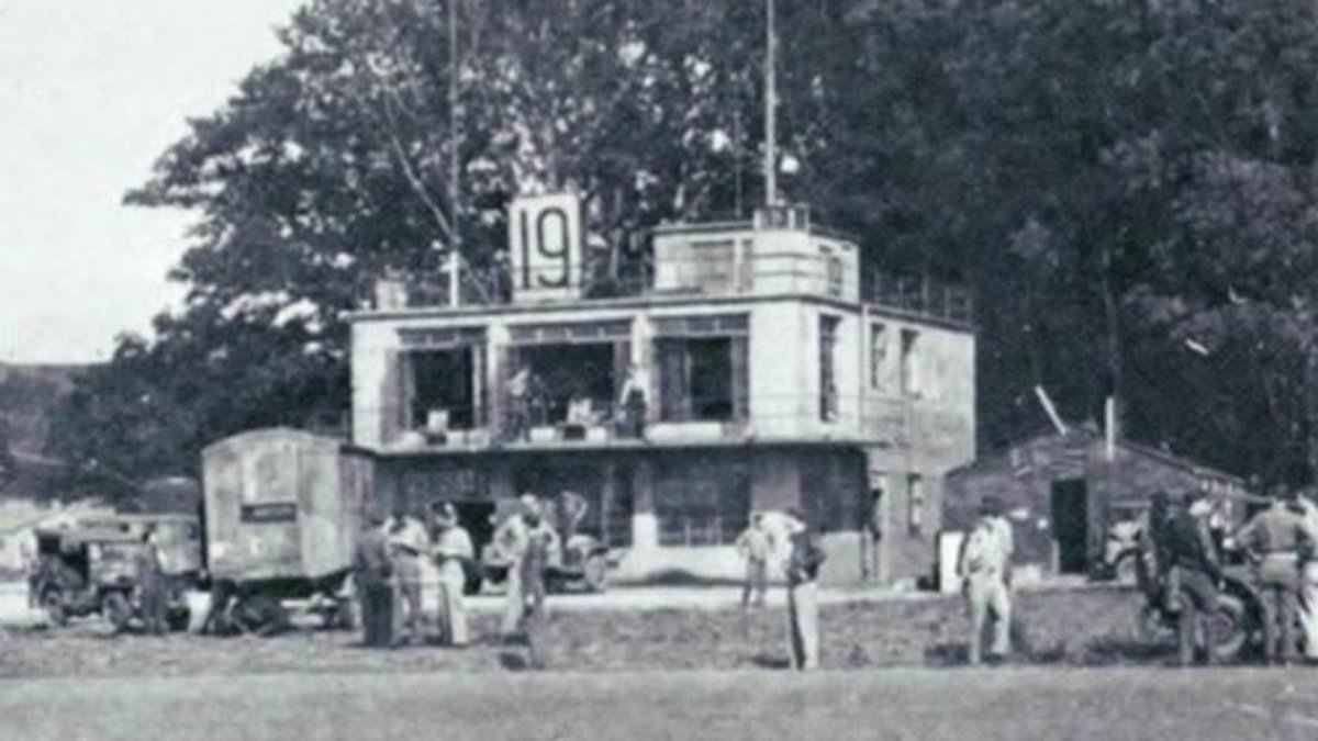 WWII RAF control tower where The First of the Few was filmed is converted into rental home