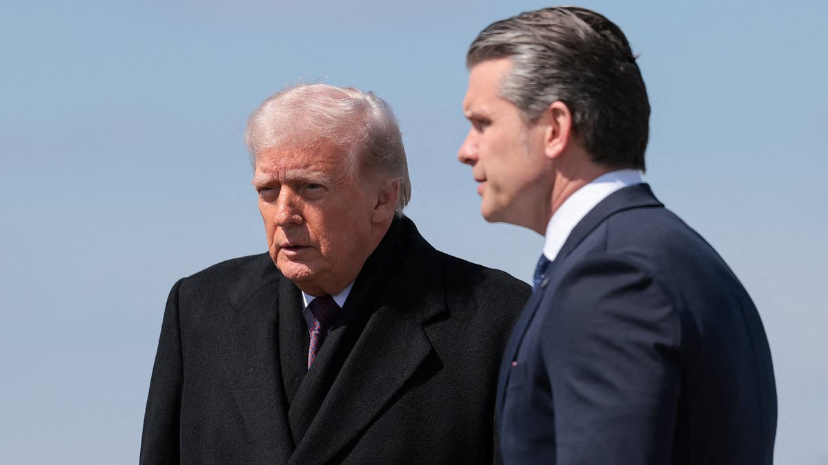 A very somber Trump gives a final salute to six more US troops killed in Iran war as death toll continues to rise
