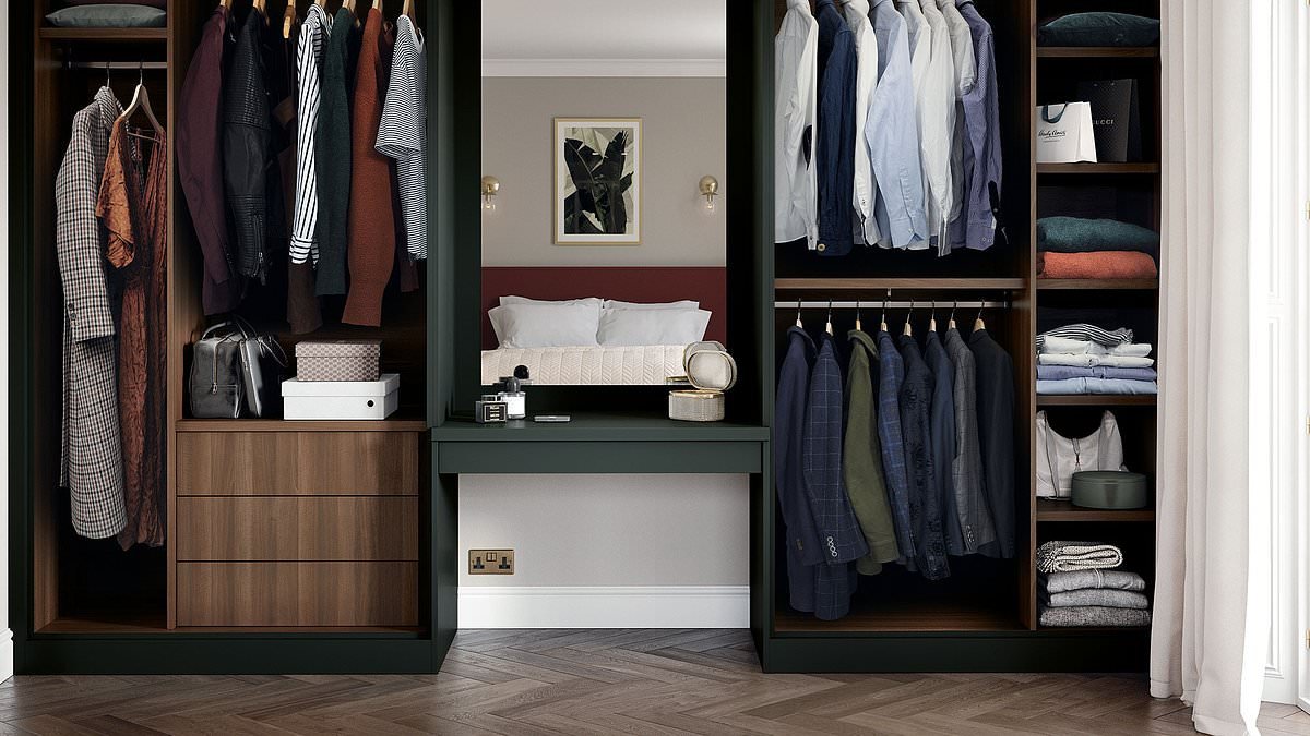 How to create Carrie Bradshaw's 'walk-in wardrobe' - even in the smallest of homes: Interiors editor NICOLE GRAY reveals nine ways to get the effect if you can't actually afford one