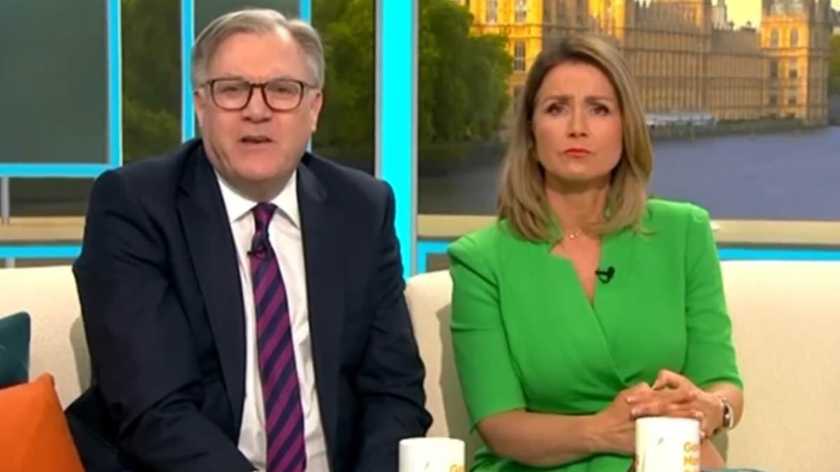 ITV bosses step in 'at the very top' after row erupts over Ed Balls' Good Morning Britain interview with antisemitism campaigner after Golders Green attack