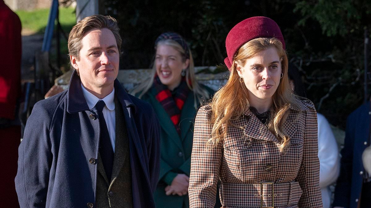 The 'strained' moment between Beatrice and Edo at Sandringham at Christmas - and how it spoke volumes about the current 'troubles' in their marriage, according to a body language expert