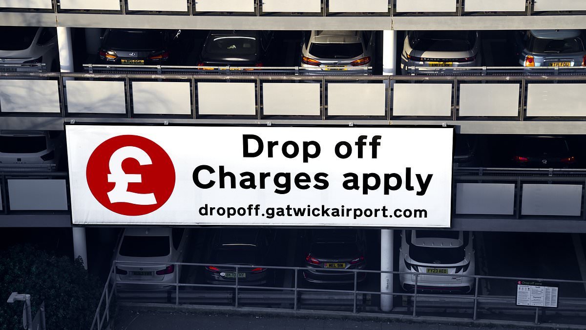 Staying too long in the airport drop-off zone can cost travellers up to £100 - here's where you'll be charged the most