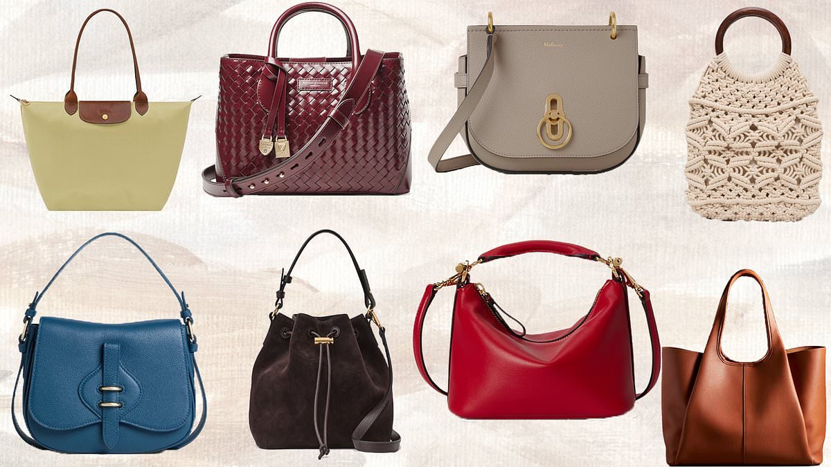 Anti-ageing handbags: 20 chic new-season buys to instantly modernise your look - from just £45