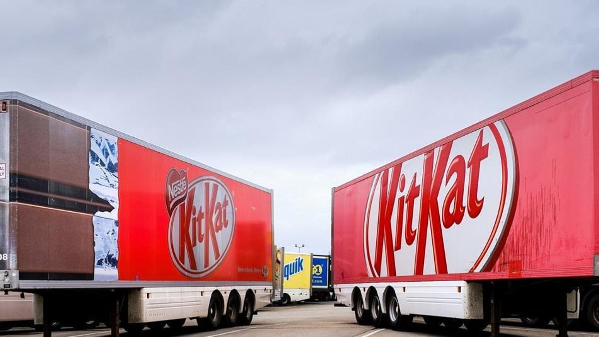 Thieves steal 12-tons of KitKat bars in daring chocolate lorry heist - sparking fears of Easter shortage