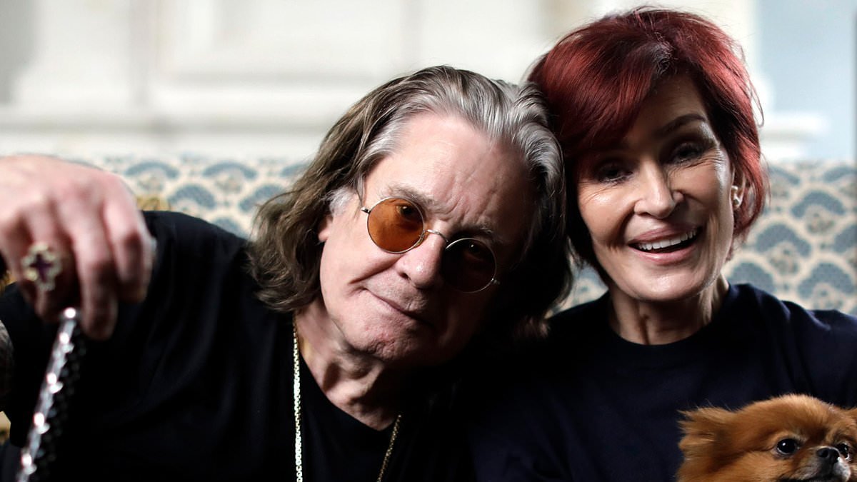 Sharon Osbourne marks her first Valentine's Day without Ozzy in heartbreaking post as she calls him her 'Forever Valentine'